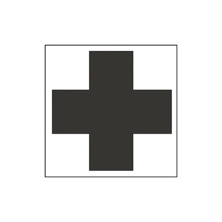 Accuform 3 in W x 3 in H, Engraved Plastic PSG317WT